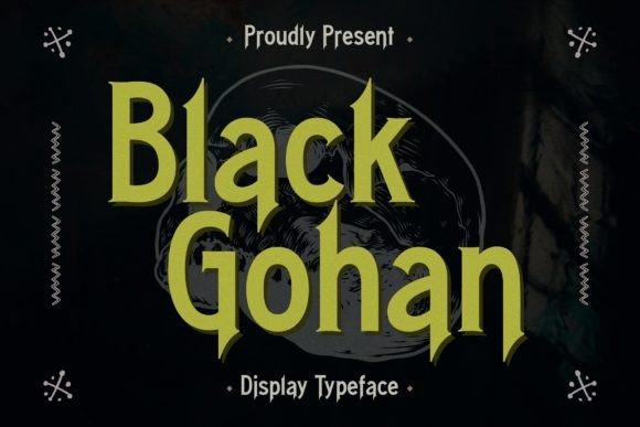 Black Gohan: A Versatile Serif Typeface for Branding