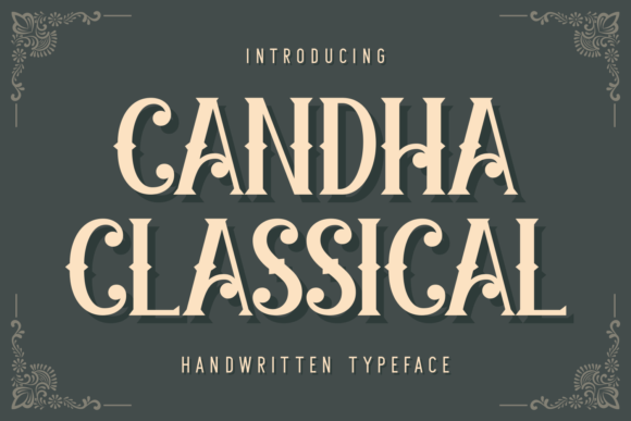 Candha Classical: The Perfect Serif Font for Handmade Brands