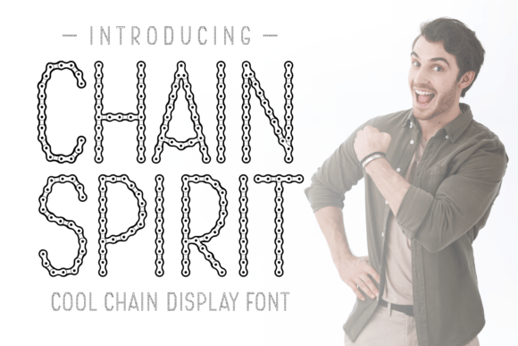 Chain Spirit: A Physics-Inspired Decorative Typeface Review