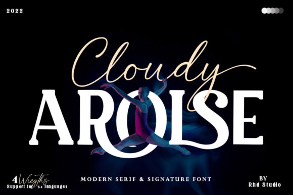 Cloudy Arolse Typeface Review for Branding