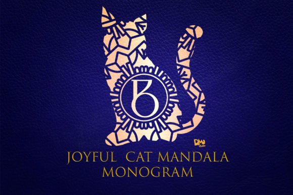 Joyful Cat Mandala Monogram: A Designer's Review