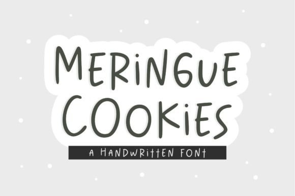 Meringue Cookies Font Review: A Web Designer's Take