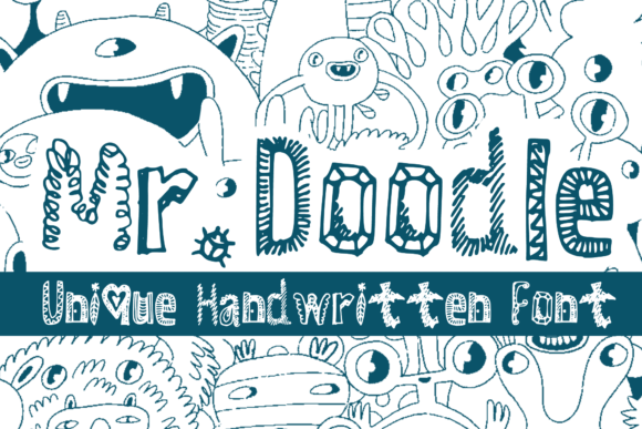 Mr. Doodle: A Playful Handwritten Font for Crafters