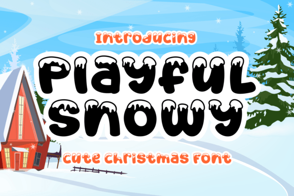 Playful Snowy: The Winter Display Font for Scroll-Stopping Campaigns