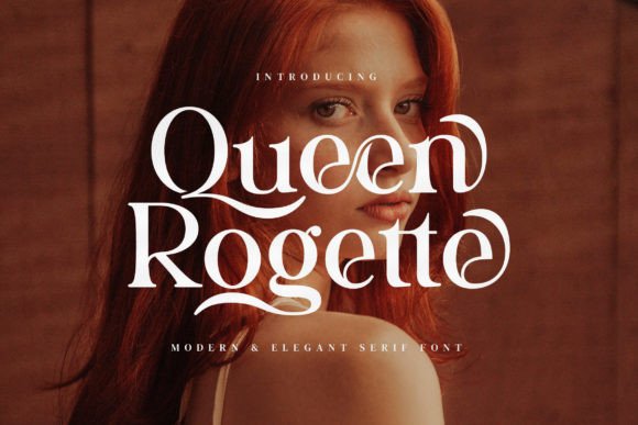 Queen Rogette Typeface for Polished Branding