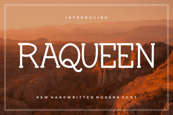 Raqueen: A Serif Font for Bold Campaigns