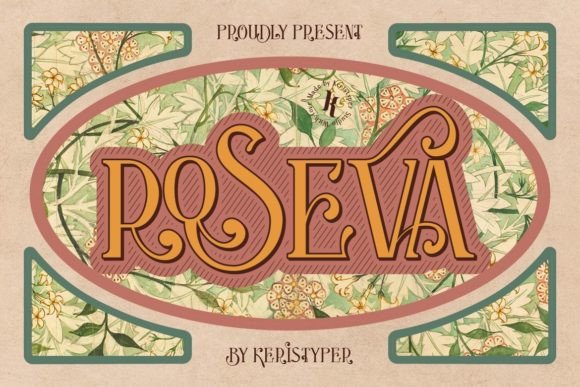 Roseva: A Serif Font for Digital Elegance