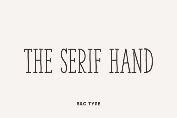 The Serif Hand: A Designer's Review for Real Branding