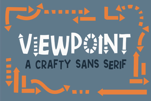 Viewpoint Font: A Playful Typeface for Memorable Brands