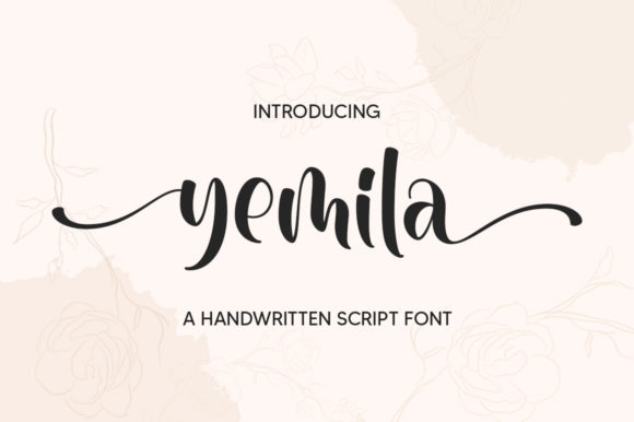 Yemila Font: Elevating Web Design with Handwritten Style